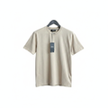 Tricou premium Boss bej-crem cu fundal alb