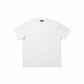 Tricou premium alb Zegna cu fundal alb