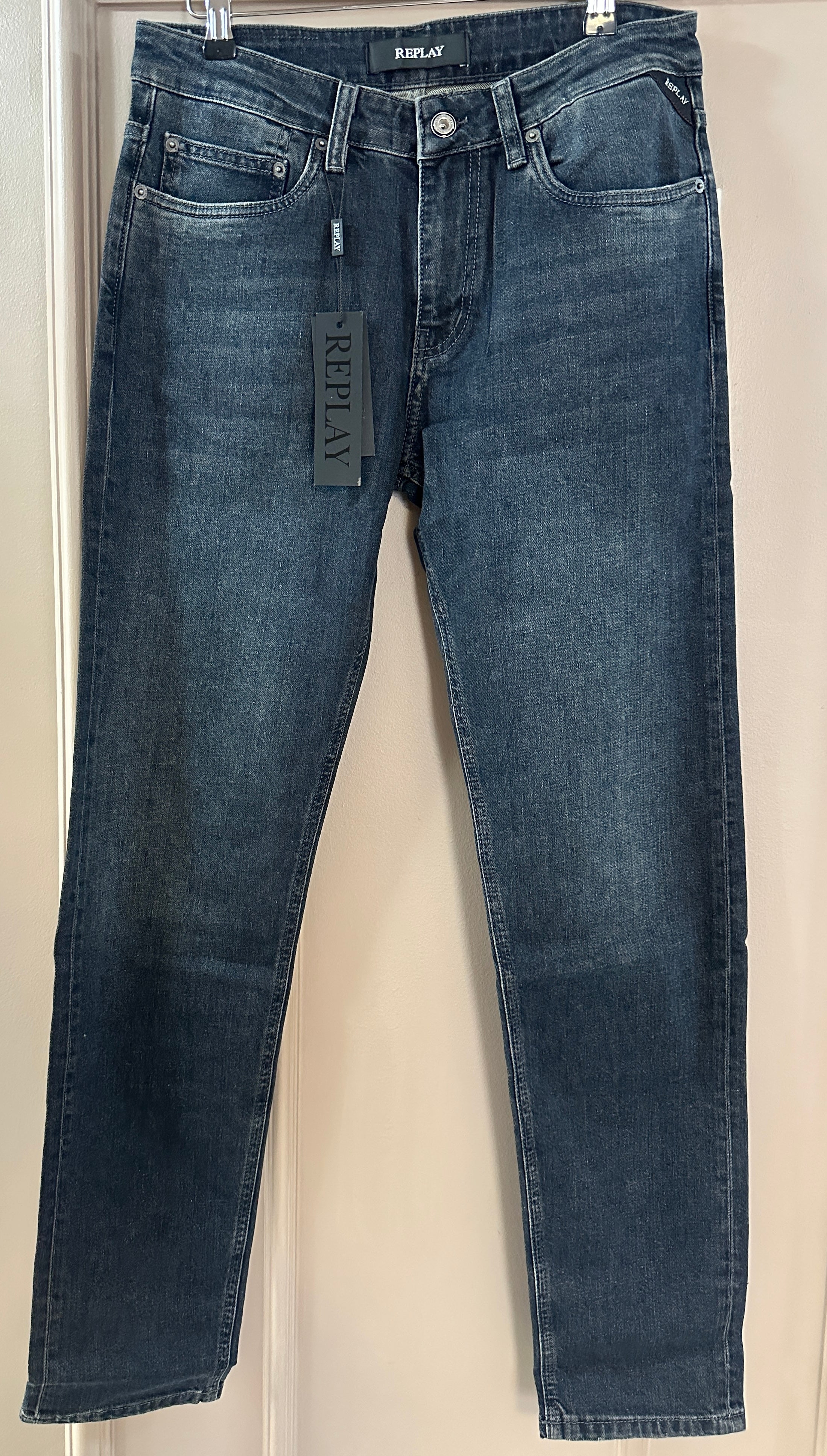 Jeans Replay Slim Fit - Dark Blue