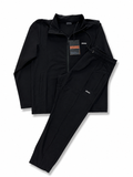 Trening Premium Negru - Jachetă și Pantaloni